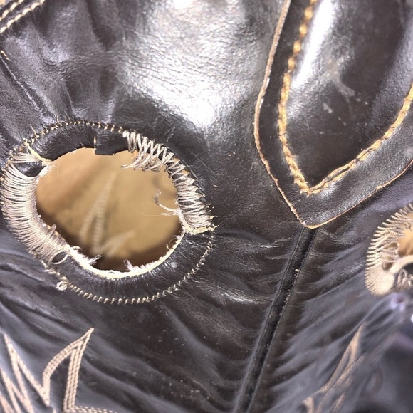 Tony Lama Buckaroo Cowboy Western Boots Size 9D